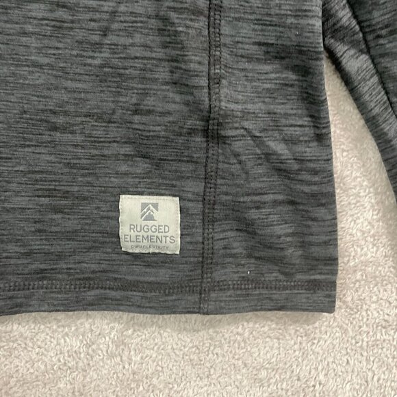 NWOT Rugged Elements Men's XL Gray Long Sleeve Shirt Polyester/Spandex - Picture 6 of 7